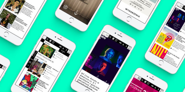 Strona internetowa dla Centrum Kultury Zamek w Poznaniu